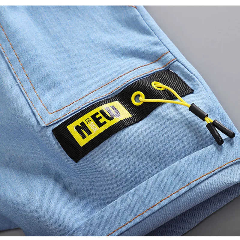 Pantalones cortos de verano con letras para niños pequeños - imagen 5