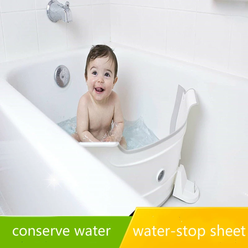 Mampara de bañera ajustable para bebé: ahorro de agua - imagen 2