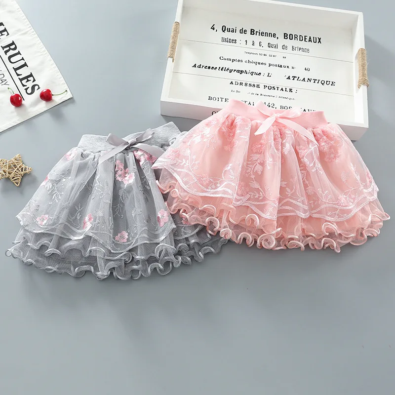 Falda tutú de malla para niñas estilo princesa, todo el año - imagen 2