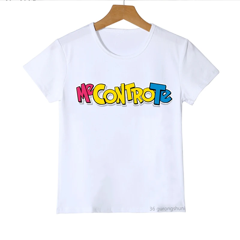 Camiseta infantil Me Contro Te – Manga corta con estampado musical - imagen 2