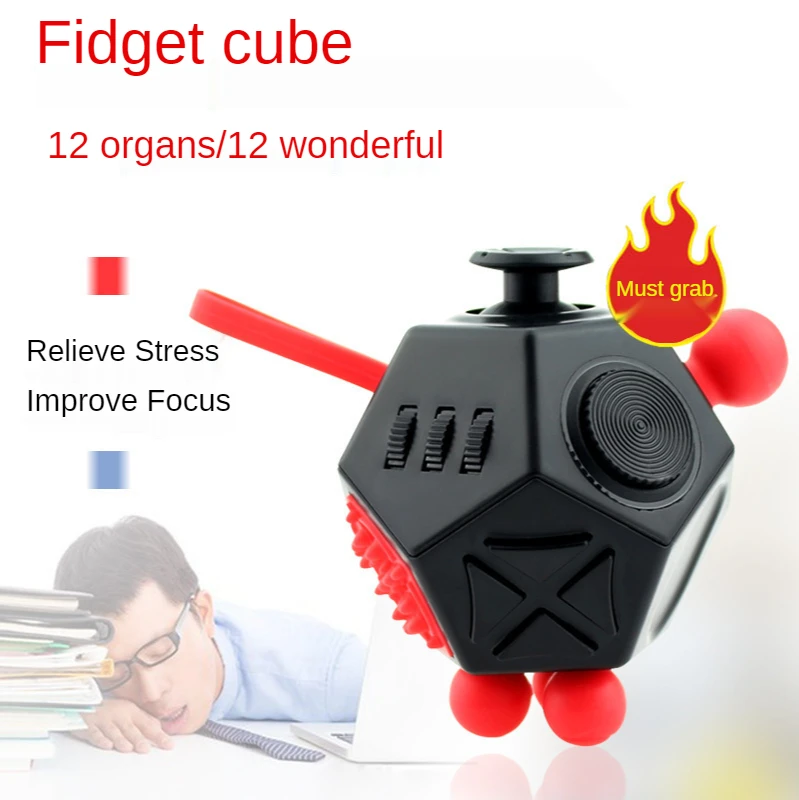 Cubo mágico antiestrés de 12 caras