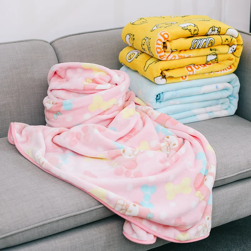 Manta infantil de franela suave - Estilo tierno para sofá y cama