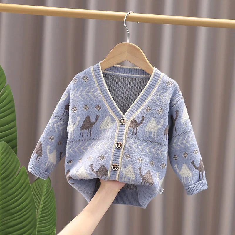 Suéter de punto para niños - Abrigos y cárdigans otoño-invierno - imagen 3