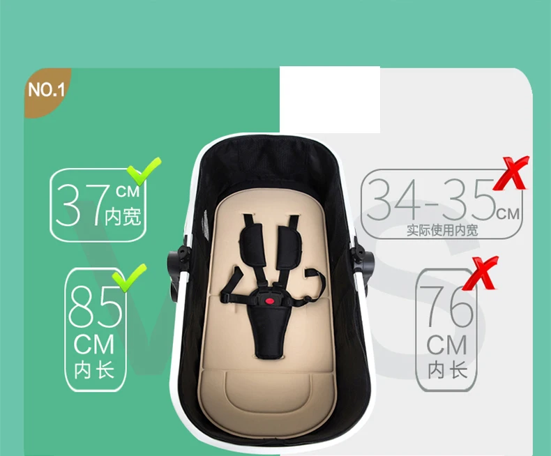 Accesorios incluidos: cubre pies y mosquitera
