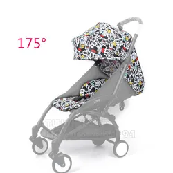 BabyYoya Yoyo – Parasol para carrito de bebé con cojín reclinable