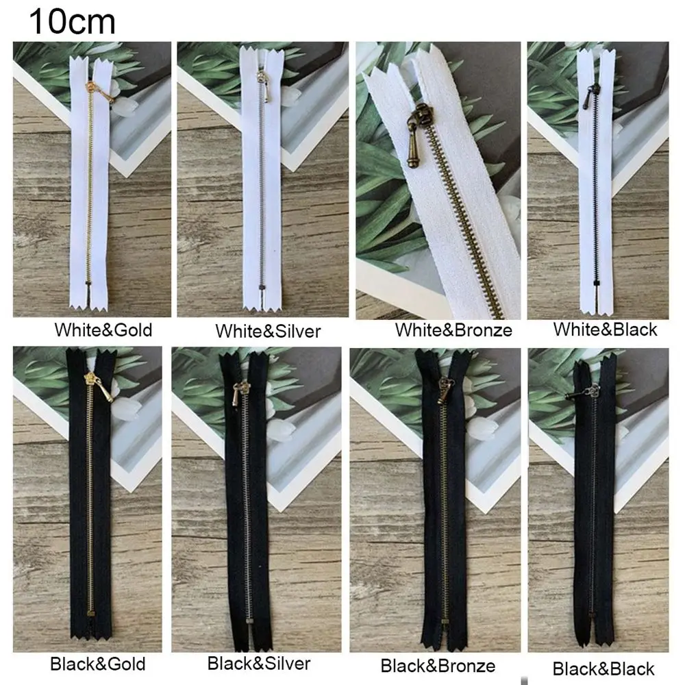 Cremallera mini metálica para ropa de muñeca –DIY reparación manualidades - imagen 4
