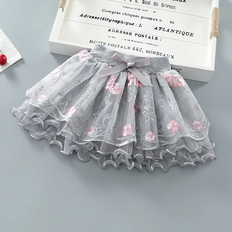 Falda tutú de malla para niñas estilo princesa, todo el año - imagen 4