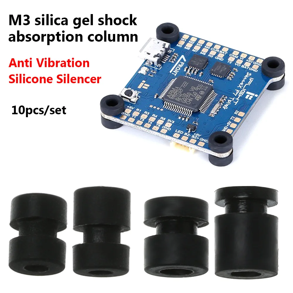 Bolas amortiguadoras azules para flight controller F4 F7