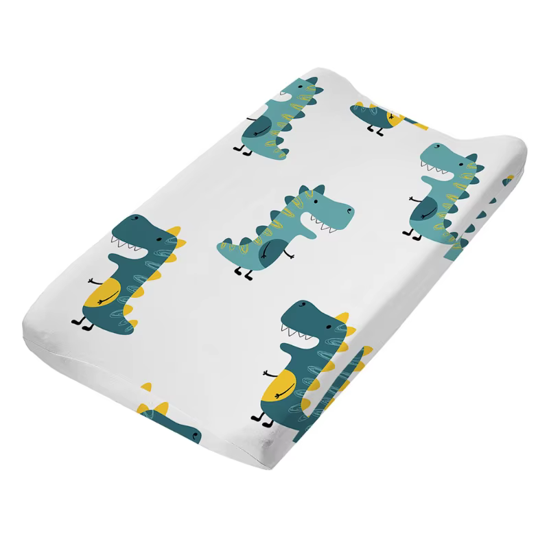 Funda con estampado de hojas desmontable