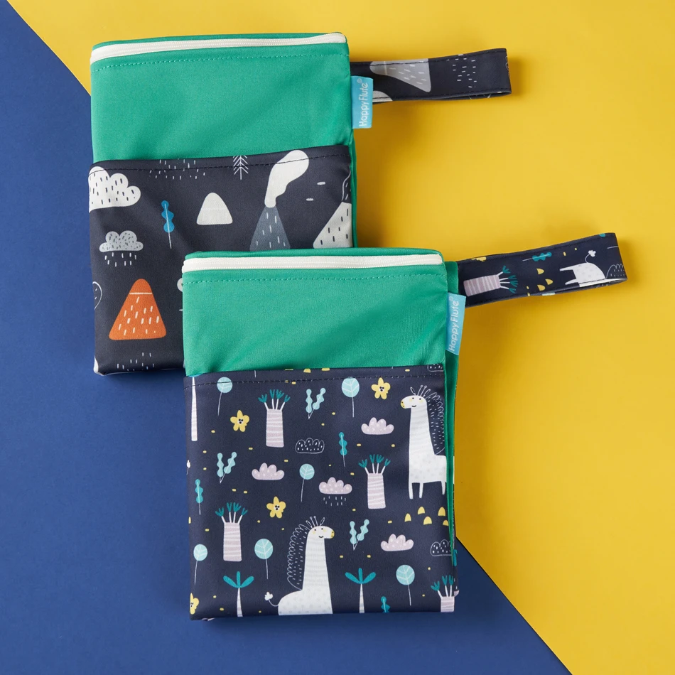 Bolsa portapañales impermeable y lavable HappyFlute - imagen 2