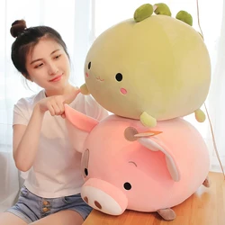 Peluche cerdito suave redondo, regalo para niños