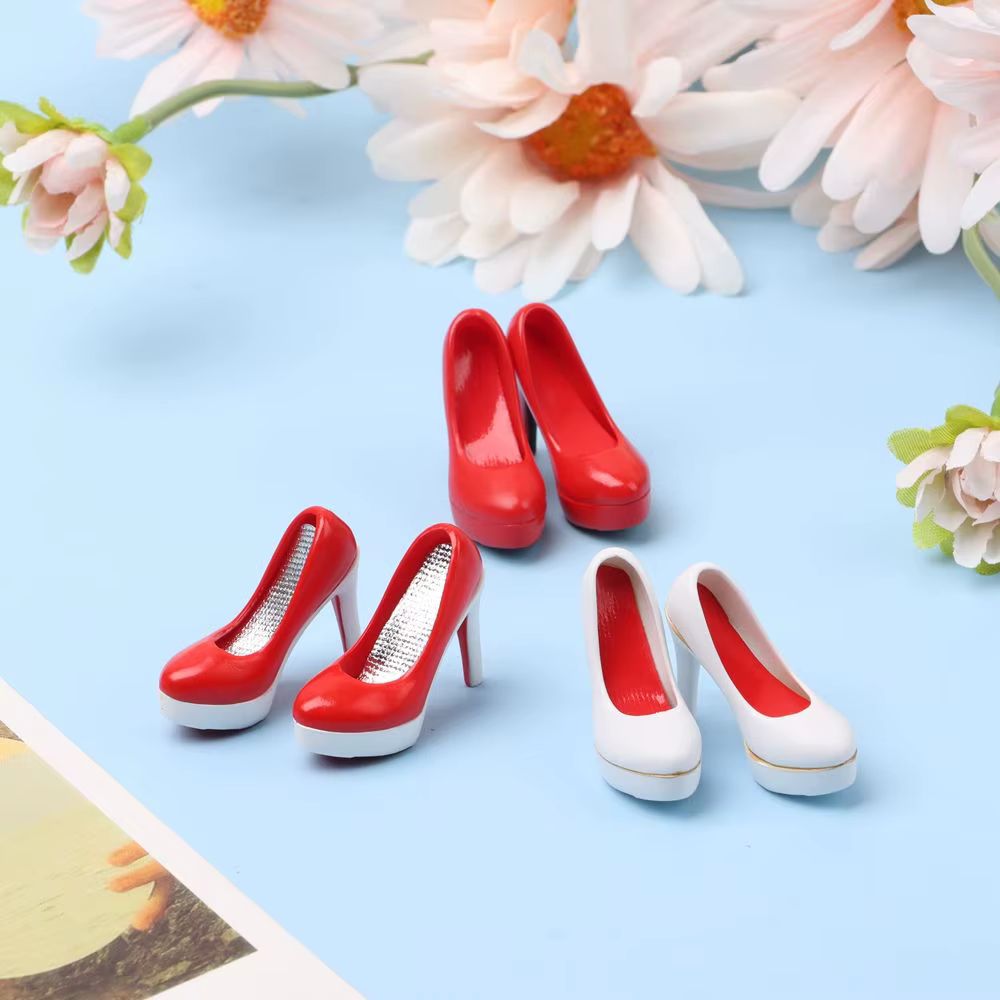 Zapatos de tacón para muñecas 30cm – Accesorios de moda infantil - imagen 4