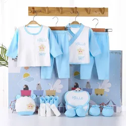 Conjunto de bebé en algodón para primavera unisex