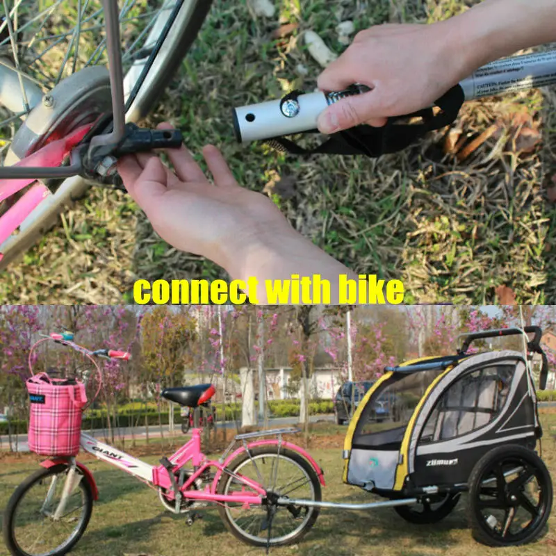 Lovebaby remolque infantil bicicleta con freno de mano y neumáticas