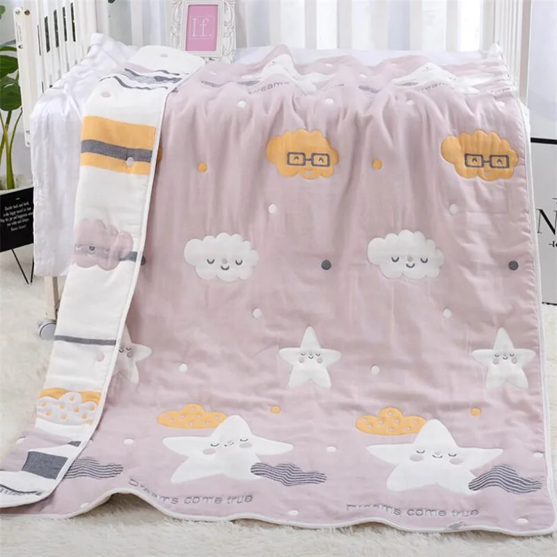 Reall manta gruesa de muselina algodón para niños cálida siesta - imagen 3