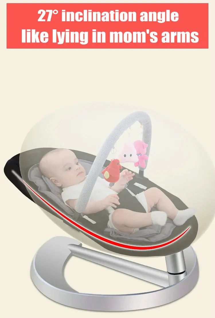 Mecedora para cuna de columpio infantil