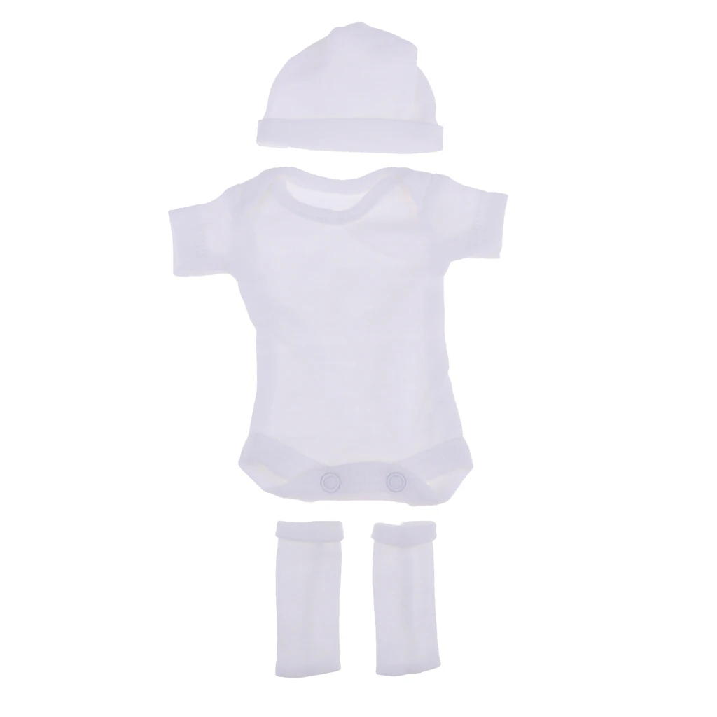 Pelele de manga corta para muñeca Bebé – Vestido DIY con accesorios - imagen 4