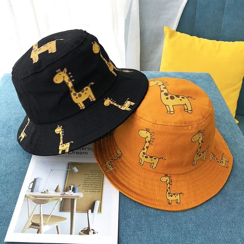 Sombrero infantil con diseño de jirafa