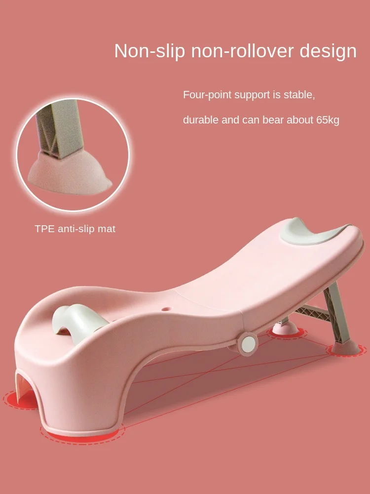 LazyChild Silla de champú plegable para bebé - imagen 5