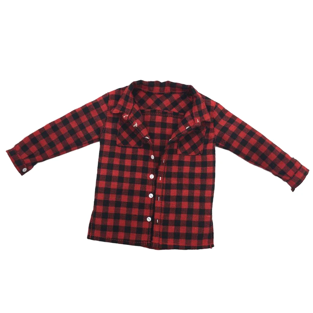 Camisa a cuadros roja para niño - imagen 3