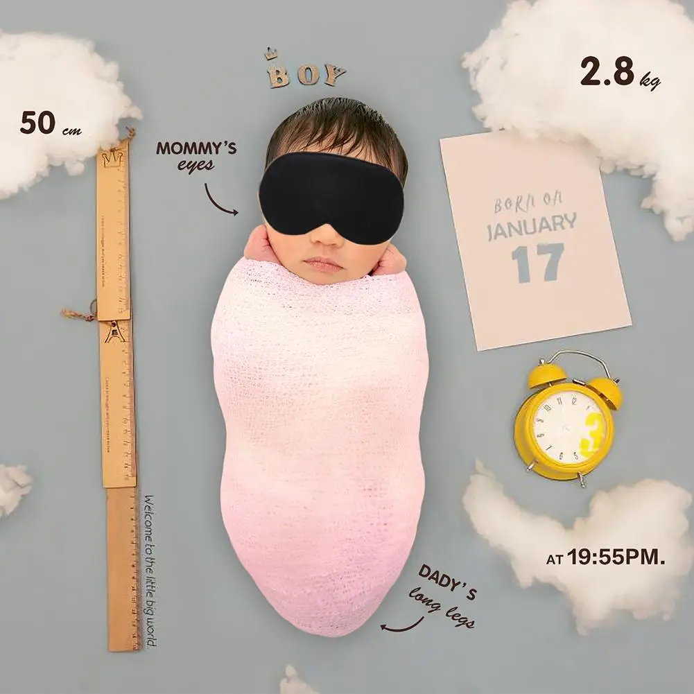 Antifaz para dormir seda de morera Momme para bebés - imagen 2