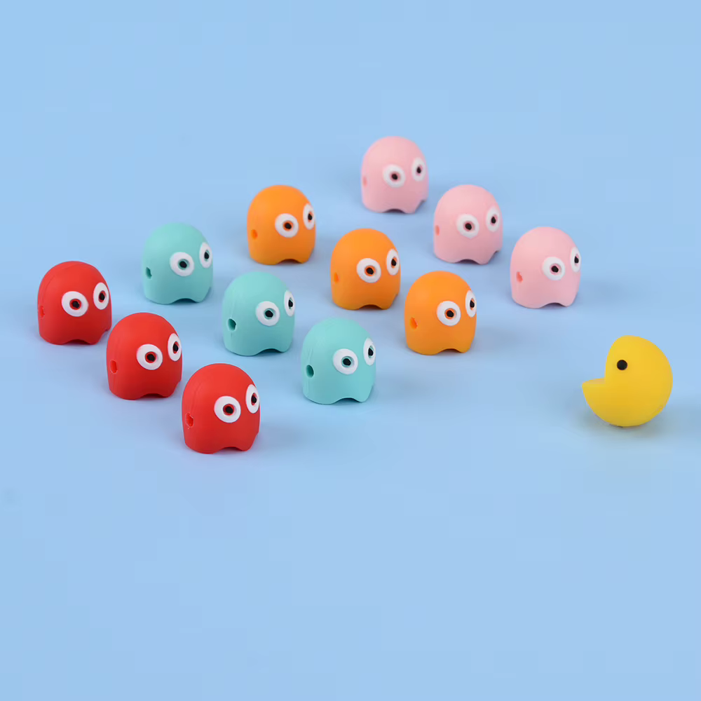 Mordedores de silicona con formas de animales para bebés sin BPA - imagen 2