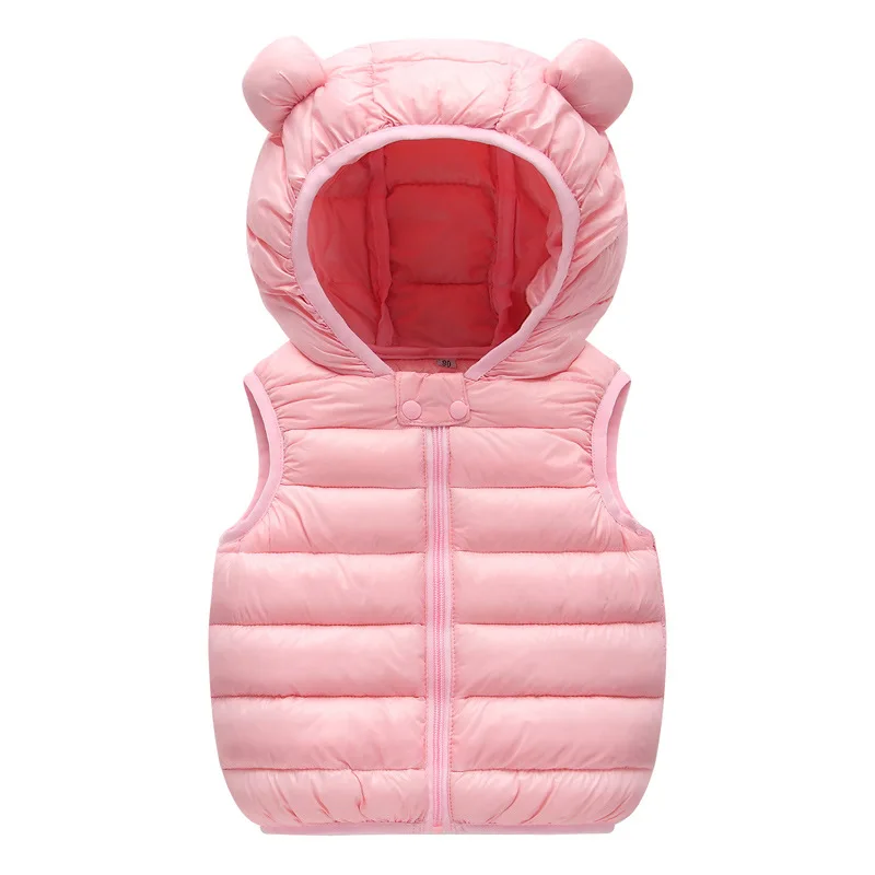 Chaleco de Plumón con Capucha para Niños – Unisex