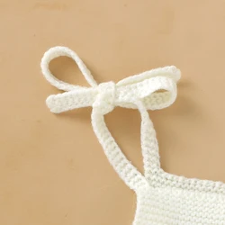 Body sin mangas con volantes para niña recién nacida – Verano