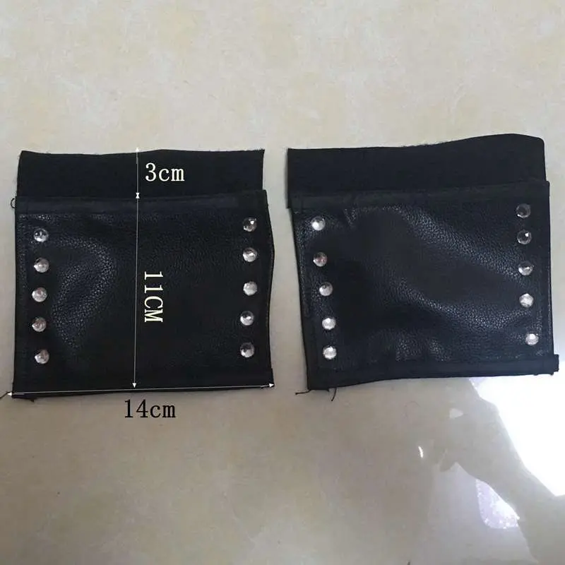 Cochecito de bebé con mango de cuero artificial y funda protectora - imagen 5