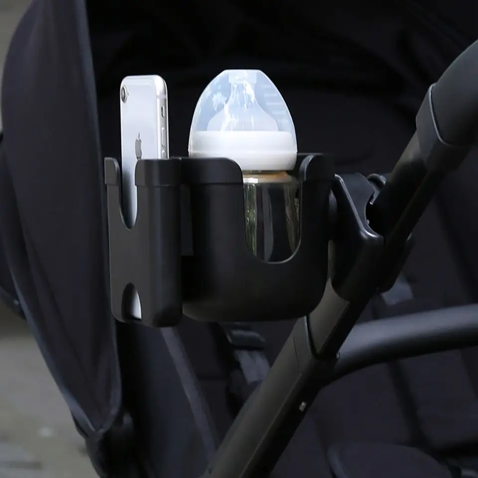 Portavasos y porta-teléfono para cochecito – Accesorio antideslizante - imagen 2