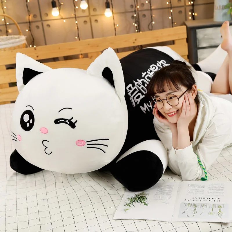 Peluche de gato suave de dibujos animados para niños - imagen 4