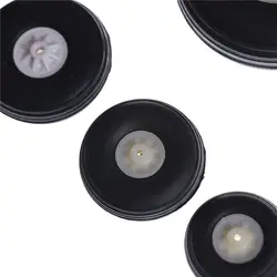 Ruedas de recambio para avioncito de control remoto – Goma negra resistente