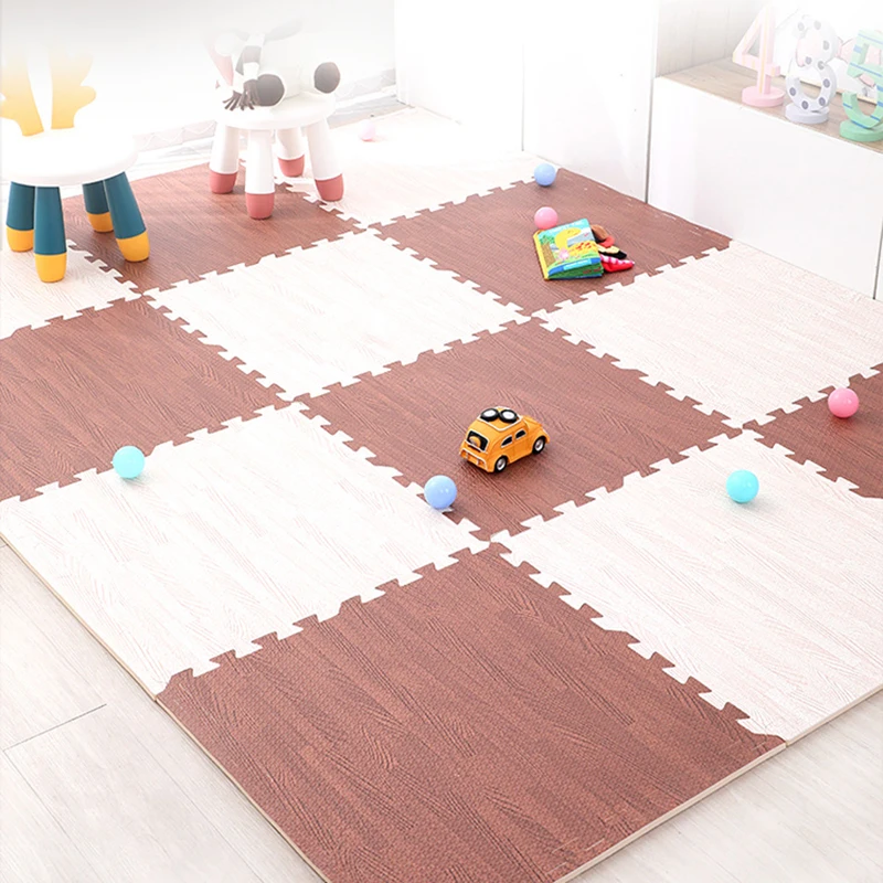 Alfombra de espuma infantil suelo juego – Estera puzzle entrelazada - imagen 5