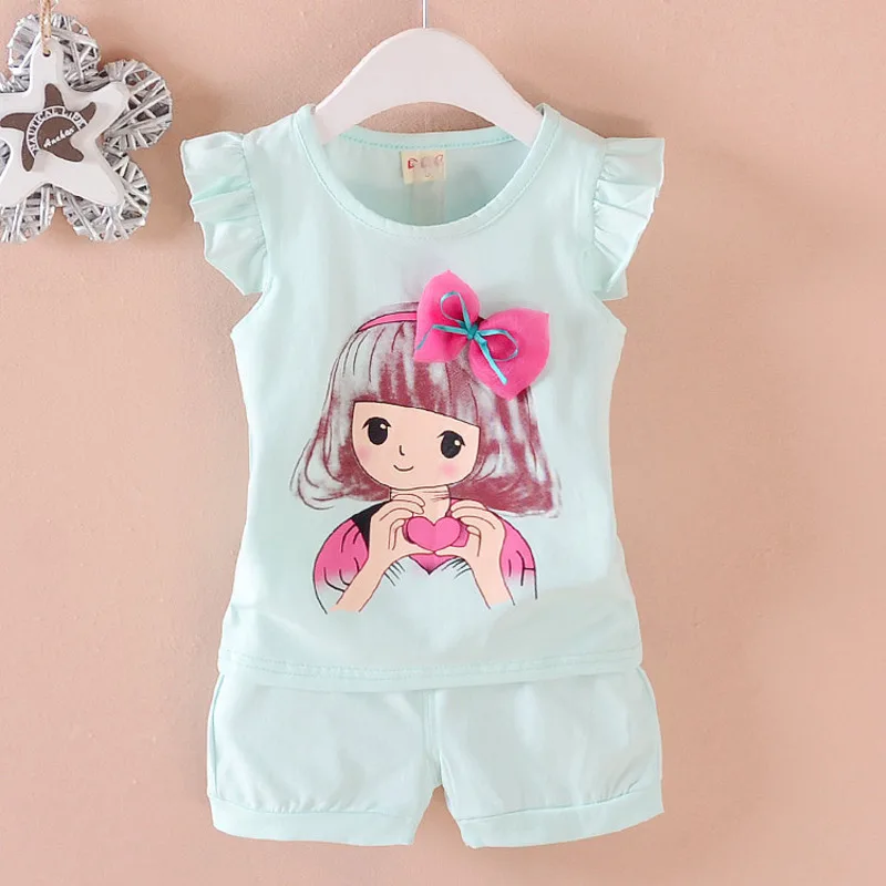 Conjunto verano niño: chaleco algodón con dibujos y pantalón corto - imagen 4