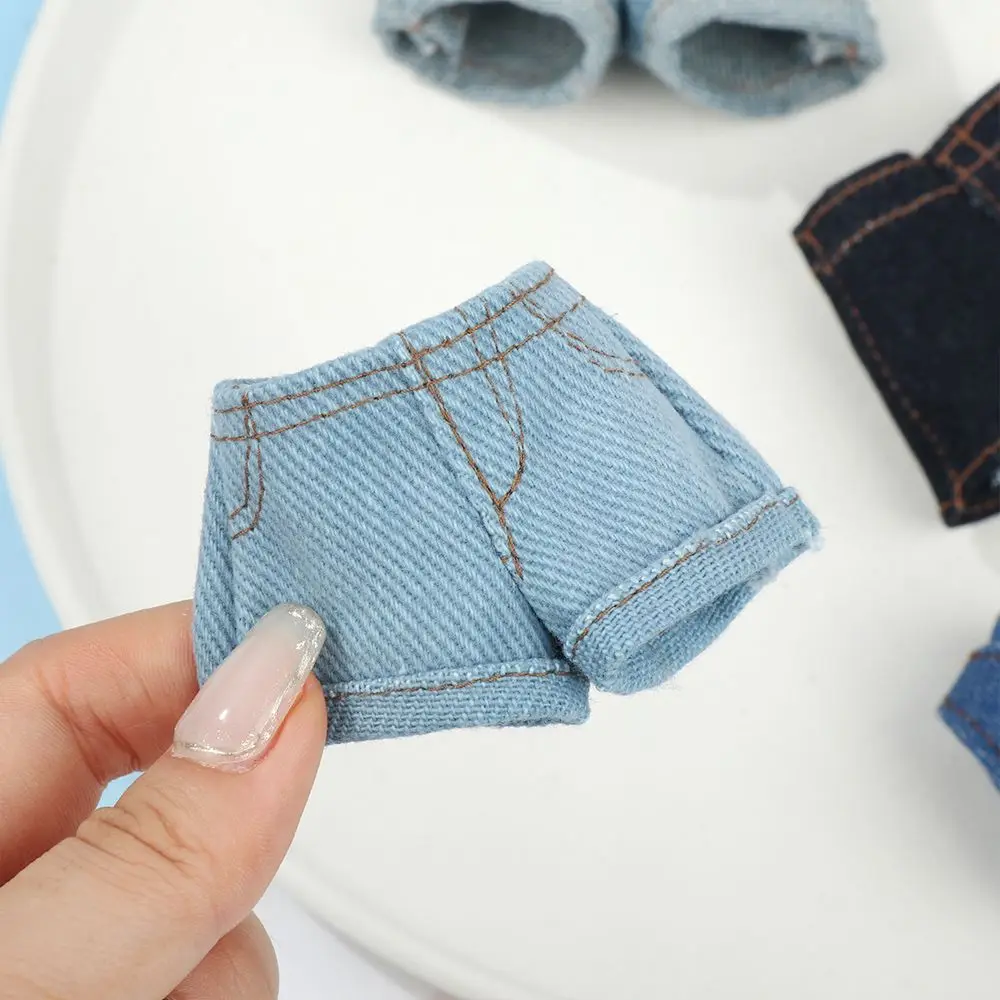 Blythe Pantalón corto vaquero para muñeca - imagen 3