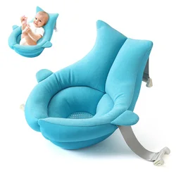 Bañera plegable para bebé recién nacido con soporte tiburón