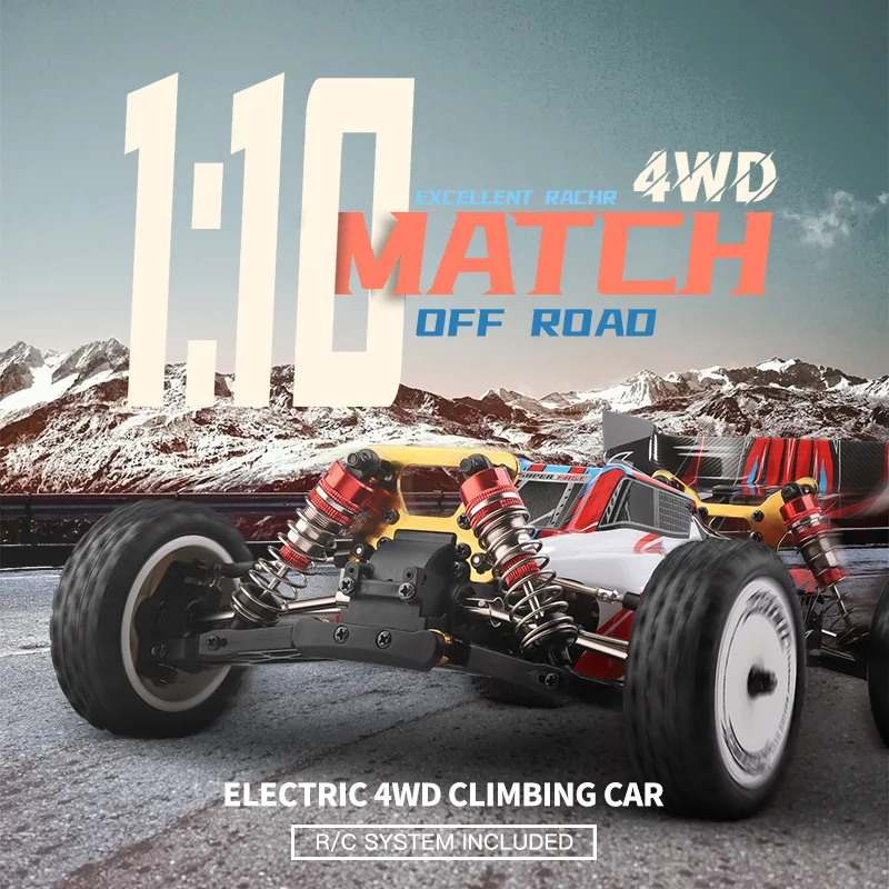 Wltoys coche teledirigido 4x4 para niños – carreras - imagen 4