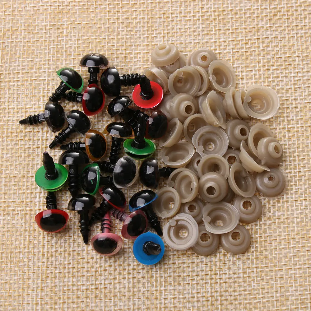 Ojos de seguridad para muñecas y peluches – Varios colores - imagen 5