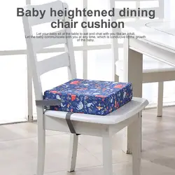 Asiento elevador infantil con hebillas ajustables y cojín lavable