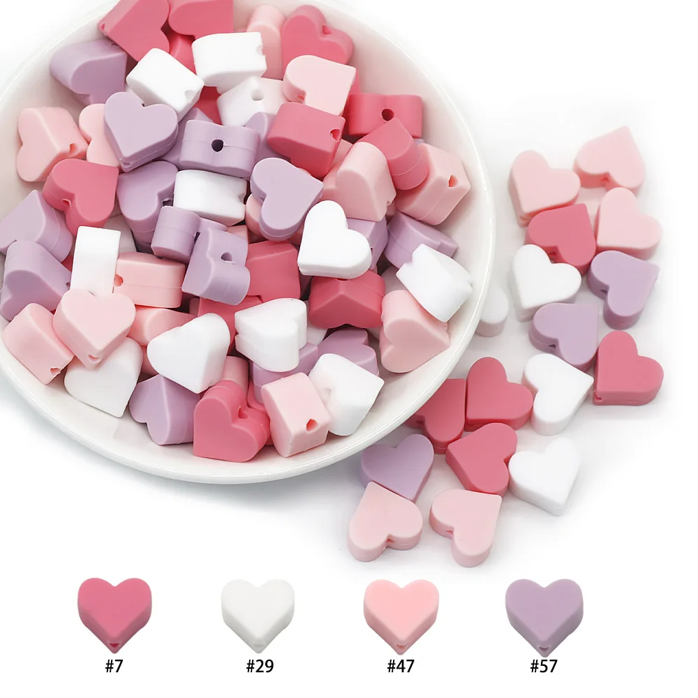 Cadena Mordedor Corazón Bebé – Sin BPA para Dentición - imagen 4