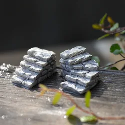 Jardin de hadas miniatura estatuillas en resina para escaleras