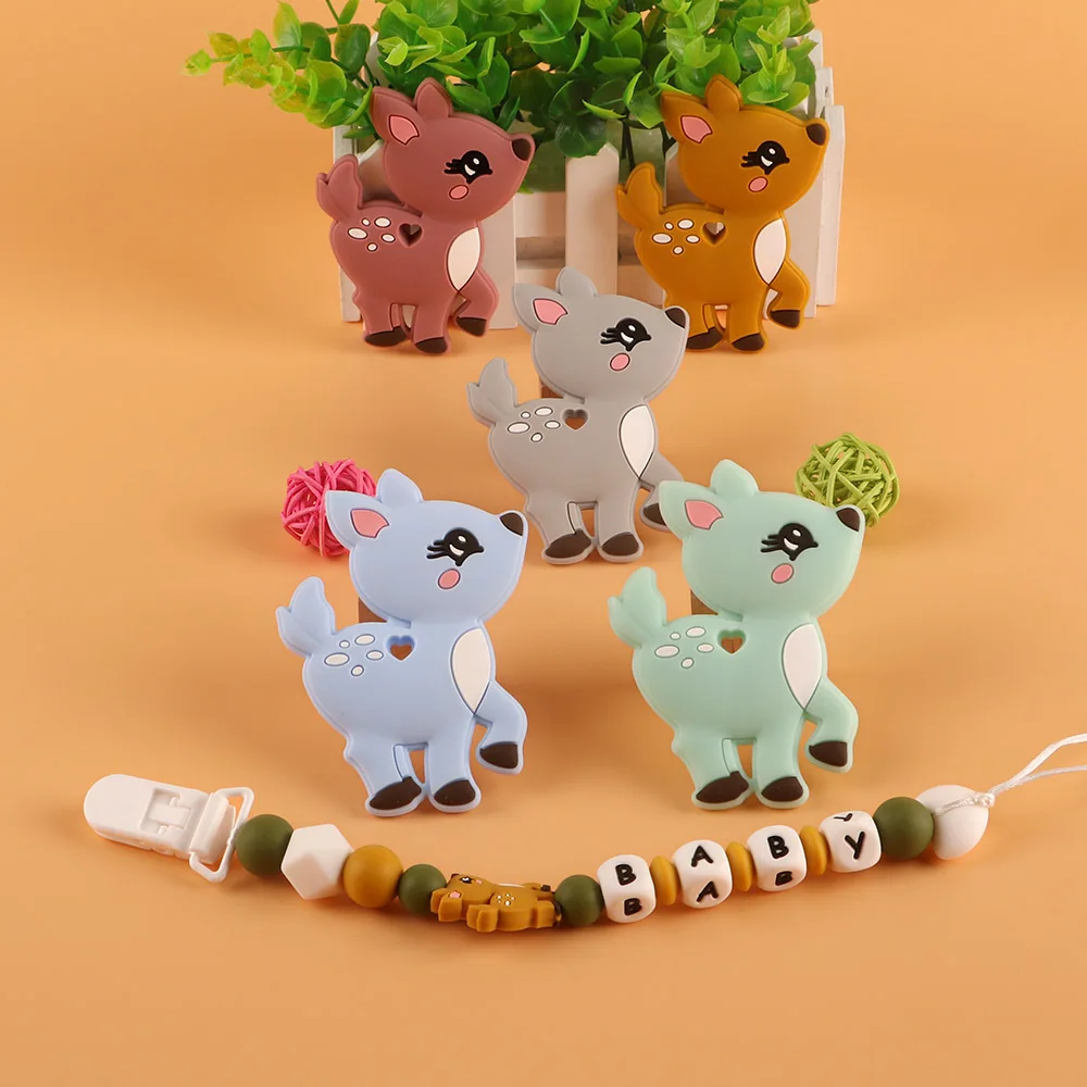 Colgantes de silicona con forma de animales para manualidades infantiles - imagen 4