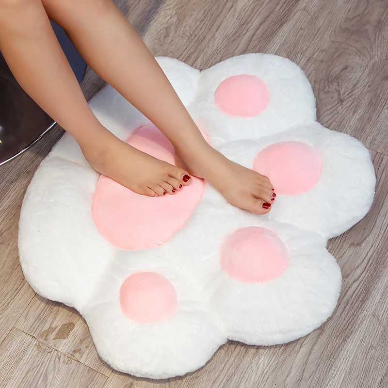 Cojín de peluche con forma de pata animal para silla - imagen 5