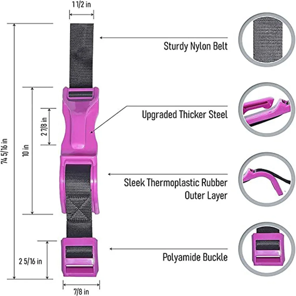 Extensor cinturón seguridad coche – Adaptador cómodo para embarazadas - imagen 4