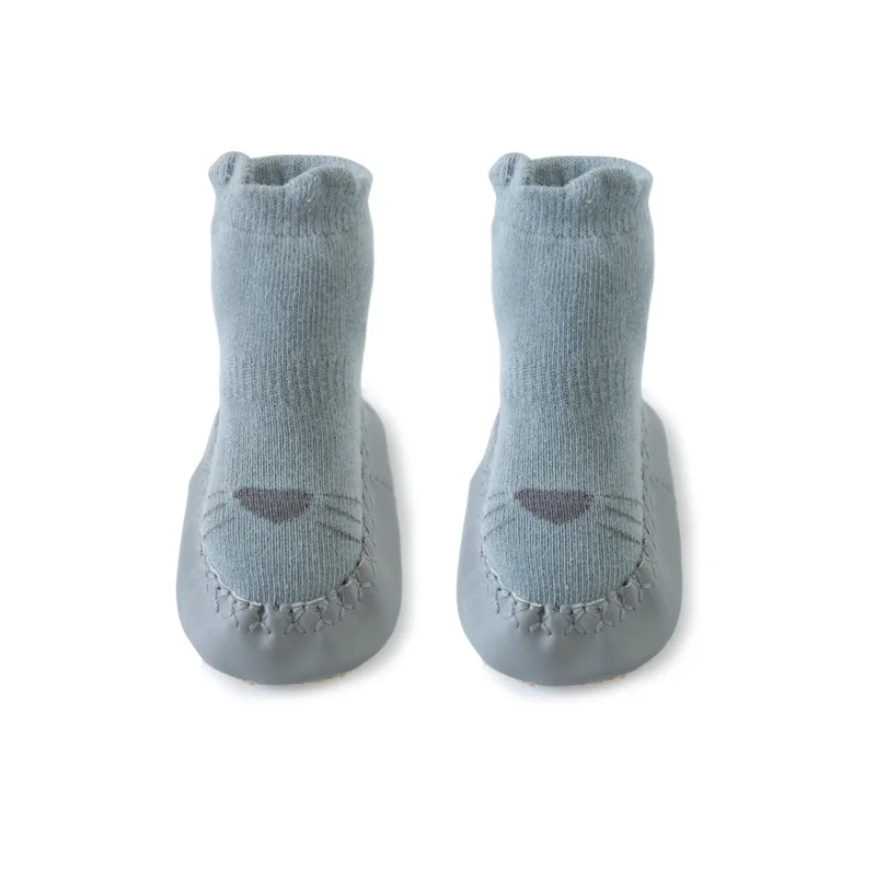 Calcetines antideslizantes de algodón para bebé 0-2 años - suela suave - imagen 4