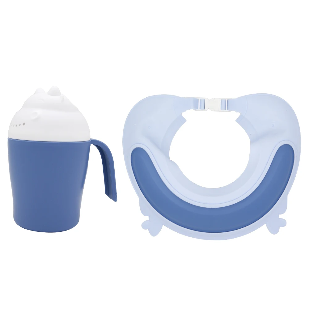 Gorro de ducha ajustable para bebé con protección de oídos - imagen 2