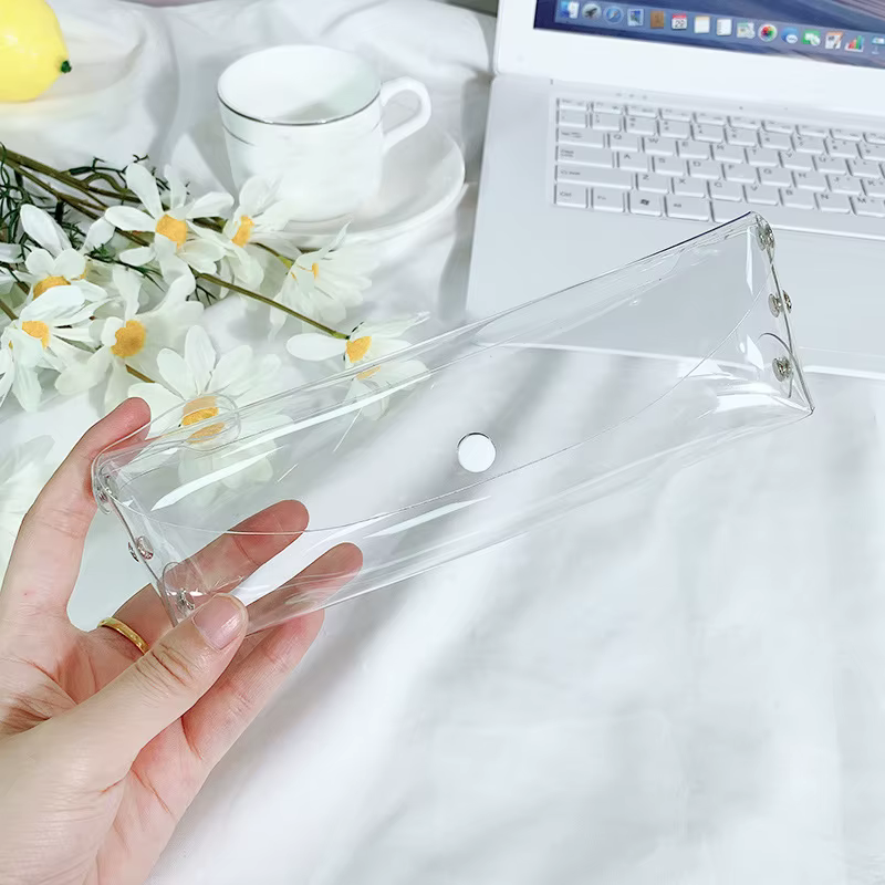 Estuche para lápices en uso creativo