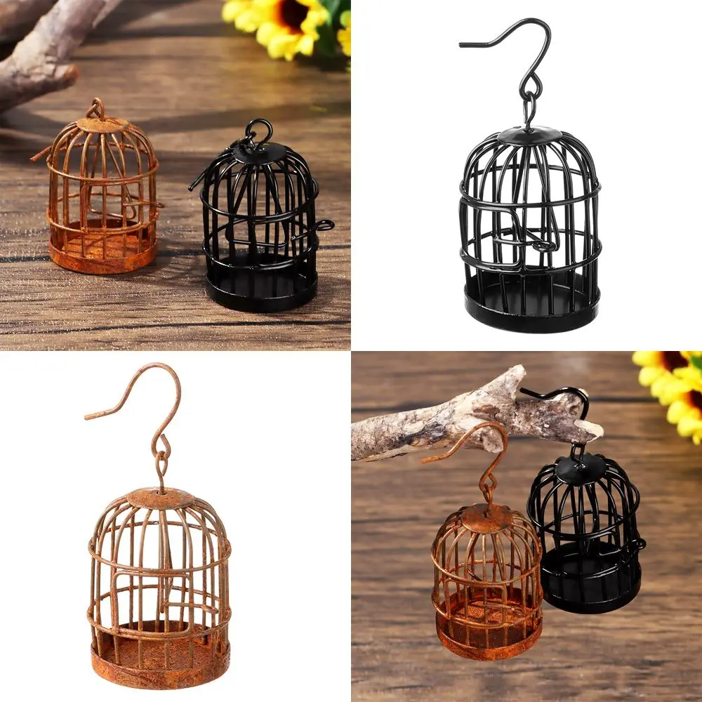 Jaula de pájaros juguete para niños manualidades escala 1:6 - imagen 5