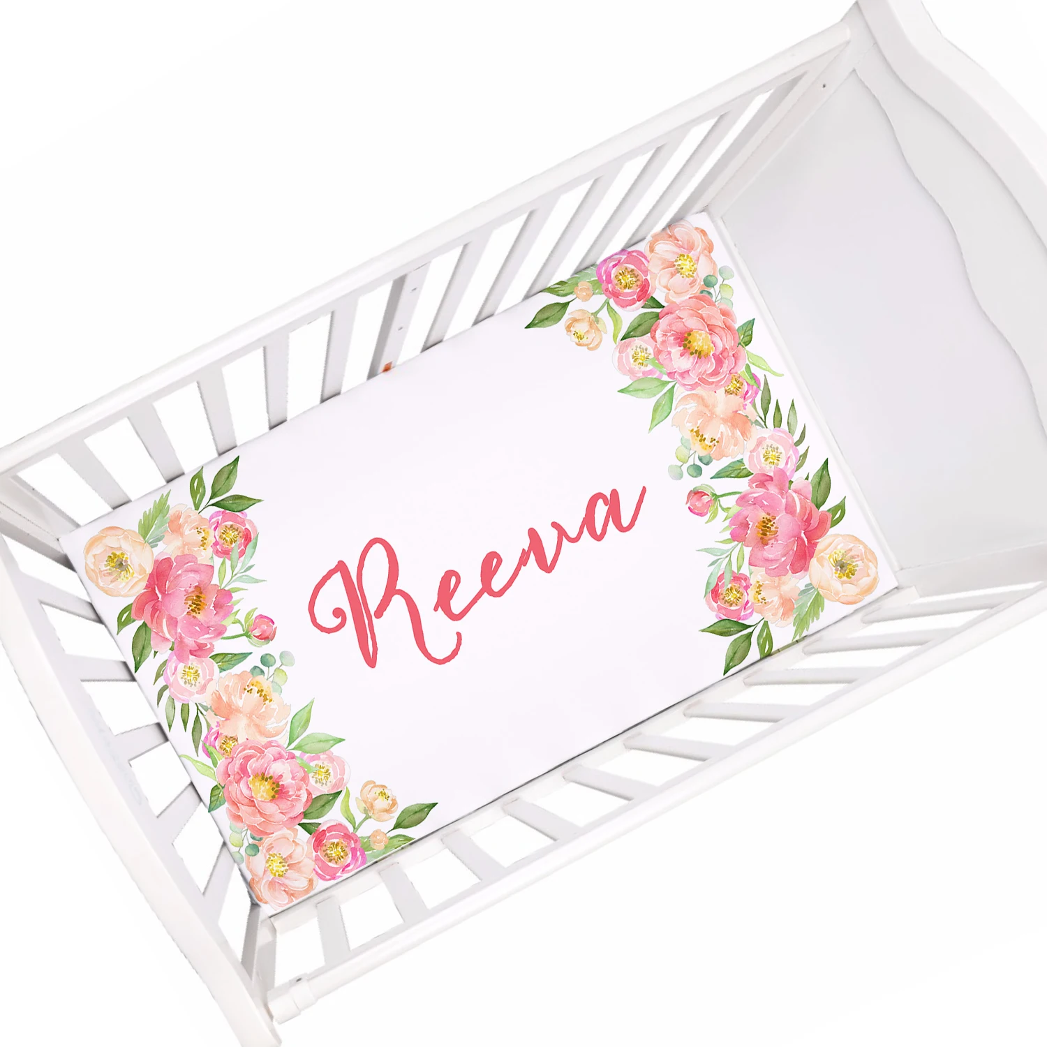 Sábana personalizada con estética delicada