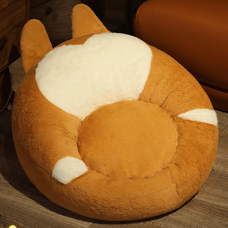 Vista alternativa del sofá perezoso en peluche
